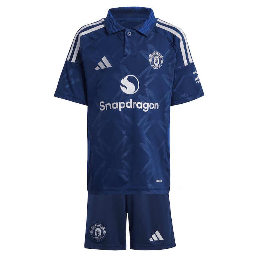 Manchester United Away Kids Football Kit 24 25