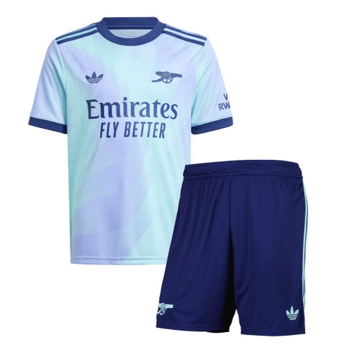 Arsenal Third Kids Football Kit 24 25