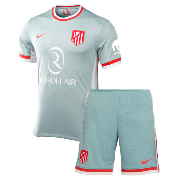 Atletico Madrid Away Kids Football Kit 24 25