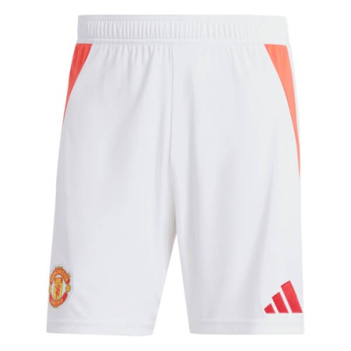 Manchester United Home Football Shorts 24 25 - White