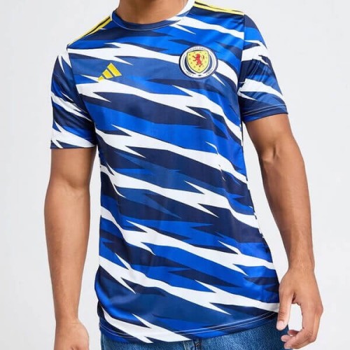 Scotland Pre Match Training Soccer Jersey