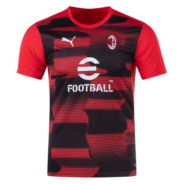 AC Milan Pre Match Training Soccer Jersey - Red