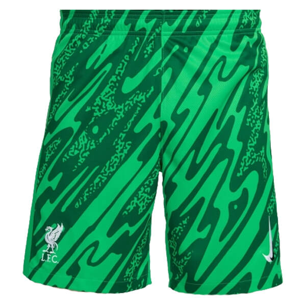 Liverpool Goalkeeper Football Shorts 24 25 - Green