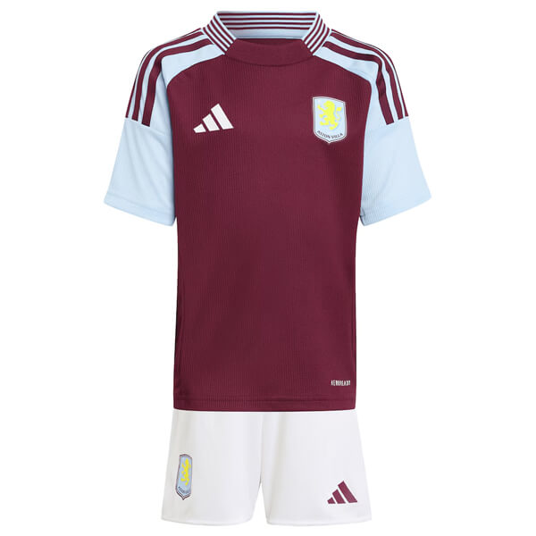 Aston Villa Home Kids Football Kit 24 25