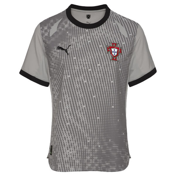 Portugal Goalkeeper Football Shirt 2025 - Grey