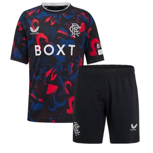 Rangers Third Kids Football Kit 24 25