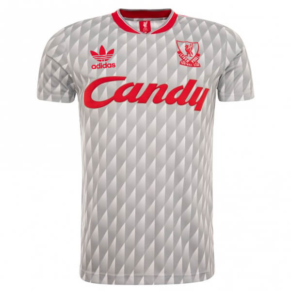 Retro Liverpool Away 89 91 Football Shirt