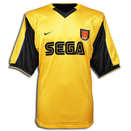 Retro Arsenal Away Football Shirt 99 01