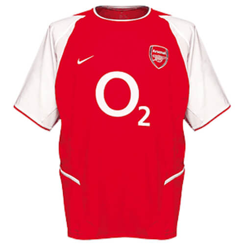 Retro Arsenal Home Football Shirt 02 03