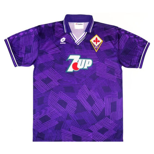 Retro Fiorentina Home Football Shirt 92 93