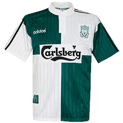 Retro Liverpool Away Football Shirt 95 96