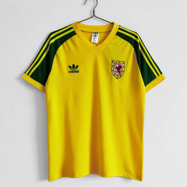 Retro Wales Away Football Shirt 82