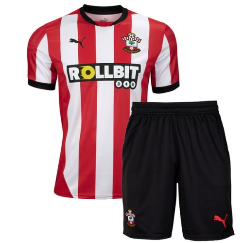 Southampton Home Kids Football Kit 24 25