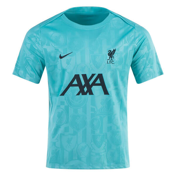 Liverpool Pre Match Training Football Top - Mint