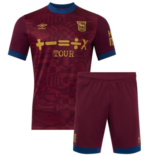 Ipswich Away Kids Football Kit 24 25