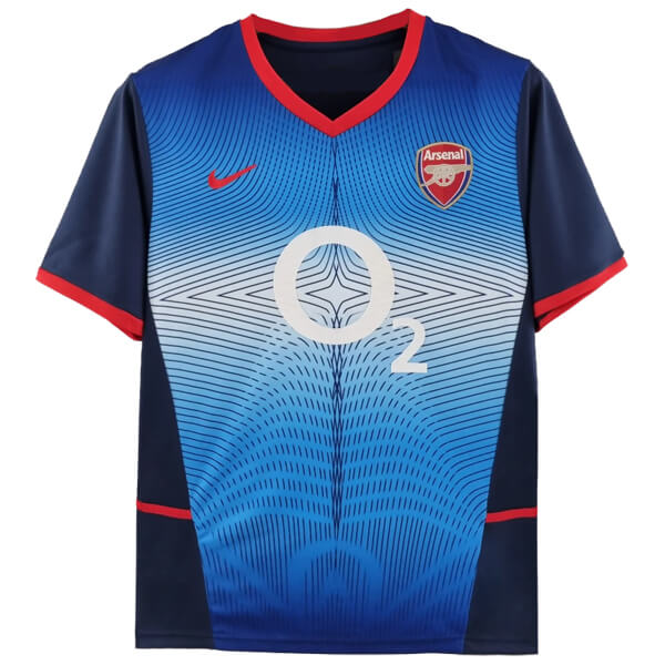 Retro Arsenal Away Football Shirt 2002 03