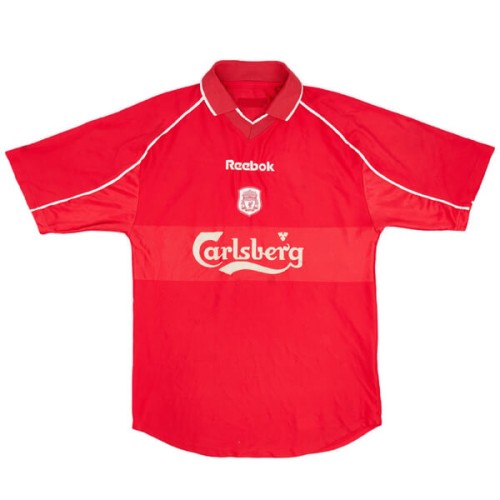 Retro Liverpool Home Football Shirt 2000 02